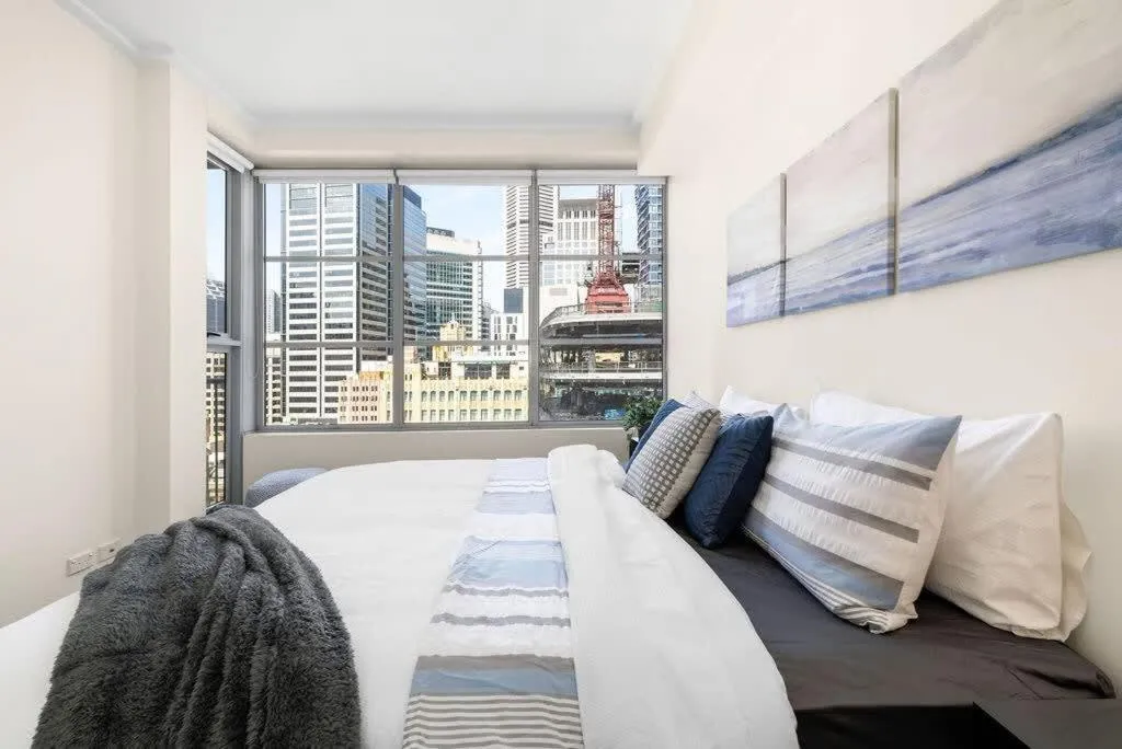 Image 1 of A Stylish Apt City Views Next To Darling Harbour