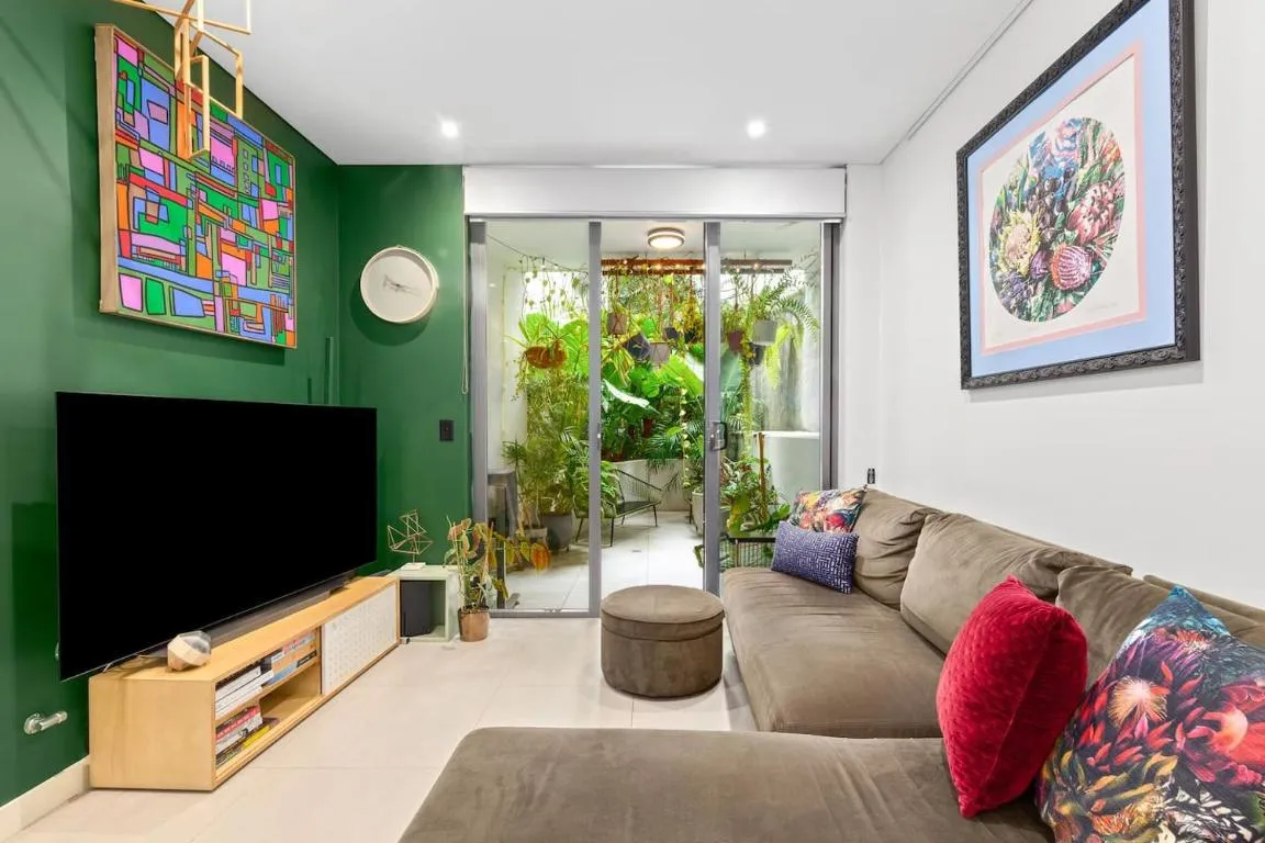 Image of The Green Haven – Lush Industrial Chic Living